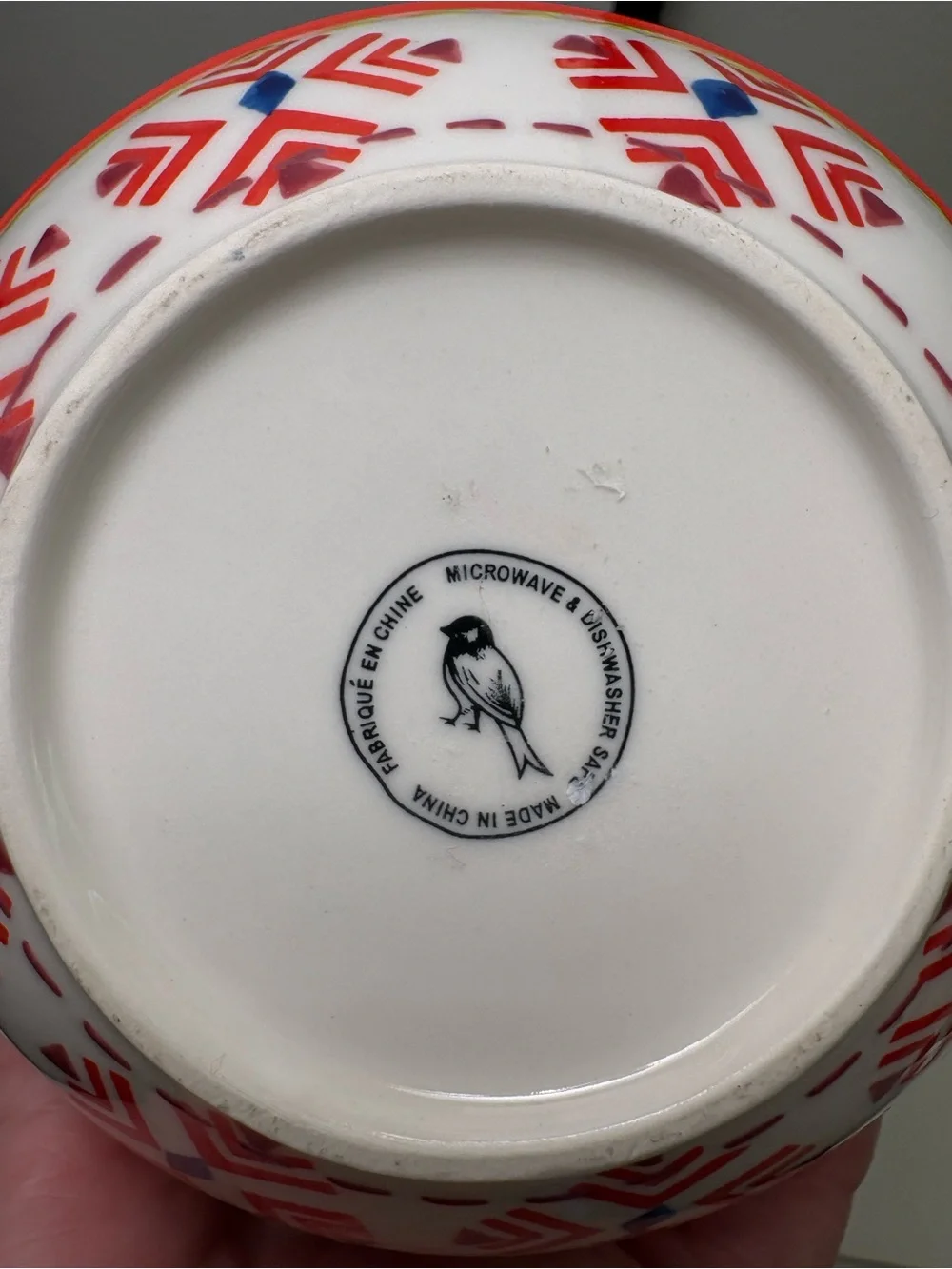 Anthropologie Cereal/Fruit Ceramic Bowl.